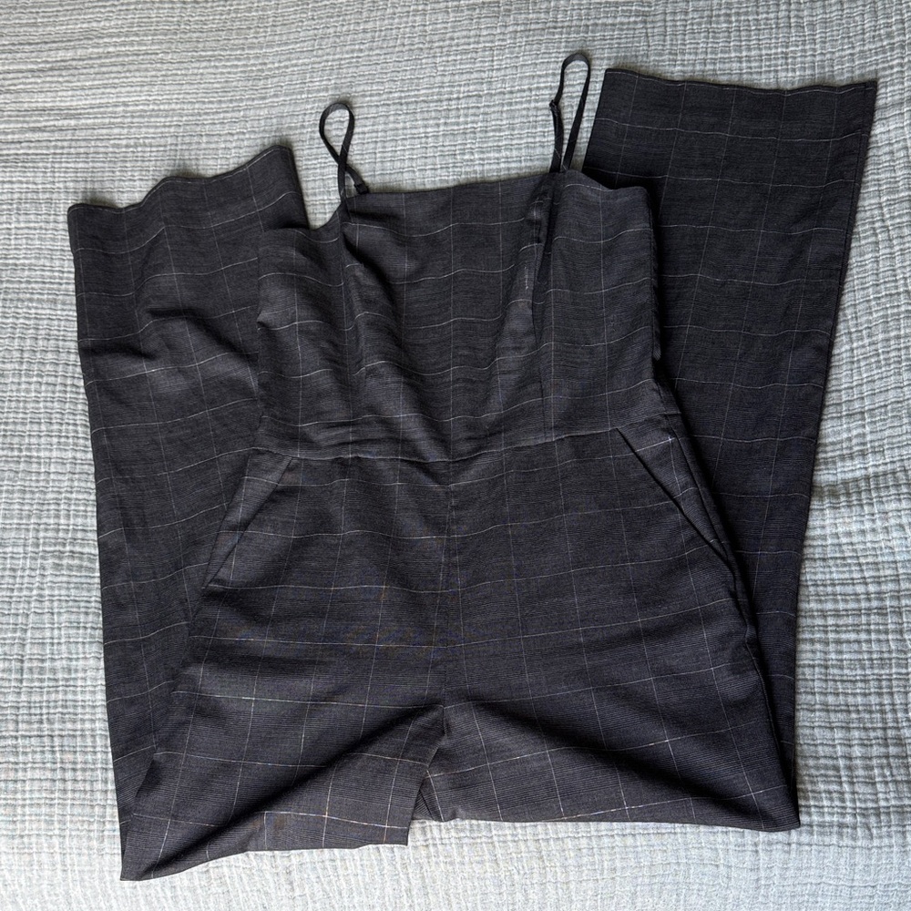 Banana Republic Black Jumpsuit Structured Minimalist Design